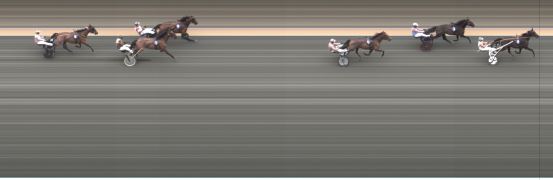 Målfoto for løp 2 på bane BJ den 12.05.2021