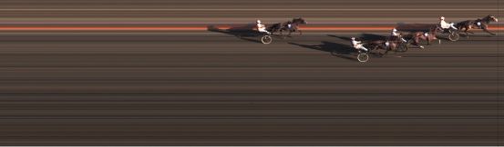 Målfoto for løp 2 på bane BJ den 13.07.2021