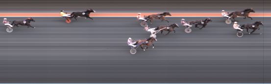 Målfoto for løp 5 på bane BJ den 17.08.2021