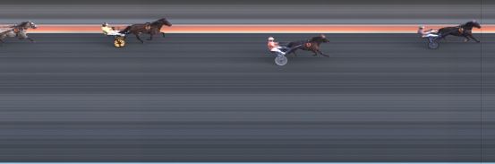 Målfoto for løp 11 på bane BJ den 25.08.2021