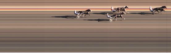 Målfoto for løp 1 på bane BJ den 31.08.2021