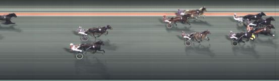 Målfoto for løp 8 på bane BJ den 15.01.2022