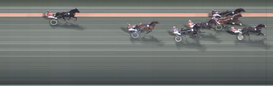 Målfoto for løp 2 på bane BJ den 25.01.2022