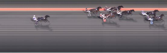 Målfoto for løp 2 på bane BJ den 16.02.2022