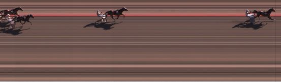 Målfoto for løp 5 på bane BJ den 14.03.2022