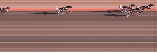 Målfoto for løp 10 på bane BJ den 02.04.2022