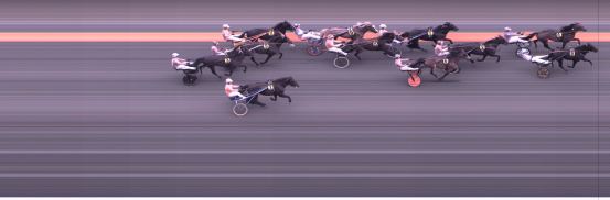 Målfoto for løp 1 på bane BJ den 24.08.2022