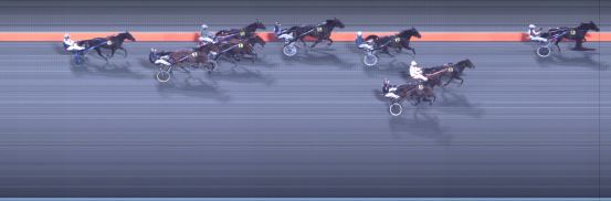 Målfoto for løp 1 på bane BJ den 04.10.2022