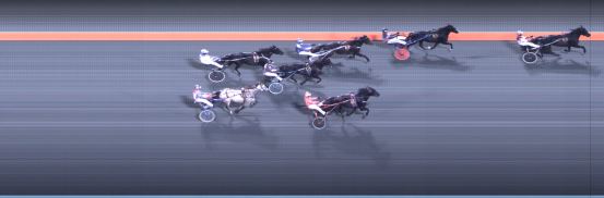 Målfoto for løp 7 på bane BJ den 11.10.2022