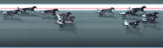 Målfoto for løp 3 på bane BJ den 17.12.2022