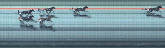 Målfoto for løp 6 på bane BJ den 08.01.2023