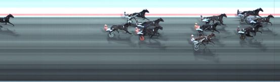 Målfoto for løp 6 på bane BJ den 21.01.2023