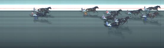 Målfoto for løp 6 på bane BJ den 31.01.2023