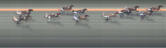 Målfoto for løp 5 på bane BJ den 15.08.2023