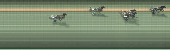 Målfoto for løp 8 på bane BJ den 26.09.2023