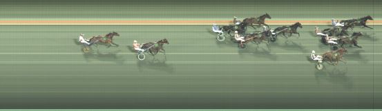 Målfoto for løp 9 på bane BJ den 03.10.2023