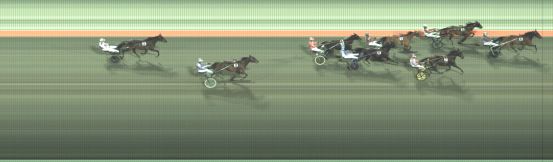 Målfoto for løp 5 på bane BJ den 23.01.2024