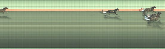 Målfoto for løp 7 på bane BJ den 23.01.2024