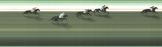 Målfoto for løp 4 på bane BJ den 30.01.2024