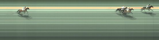 Målfoto for løp 1 på bane BJ den 26.03.2024