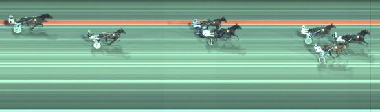 Målfoto for løp 3 på bane BJ den 08.10.2024