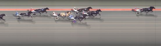 Målfoto for løp 2 på bane BJ den 03.12.2024