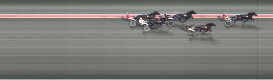 Målfoto for løp 1 på bane BJ den 11.12.2024