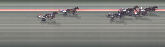 Målfoto for løp 2 på bane BJ den 11.12.2024