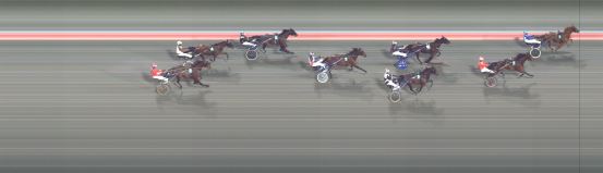 Målfoto for løp 4 på bane BJ den 11.12.2024