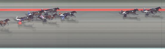 Målfoto for løp 4 på bane BJ den 14.12.2024