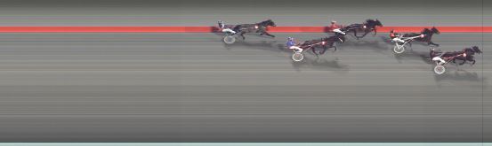 Målfoto for løp 3 på bane BJ den 17.12.2024