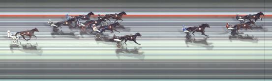 Målfoto for løp 3 på bane BJ den 22.12.2024