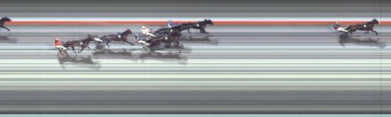 Målfoto for løp 4 på bane BJ den 22.12.2024