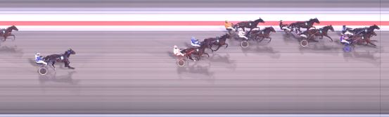 Målfoto for løp 4 på bane BJ den 05.01.2025