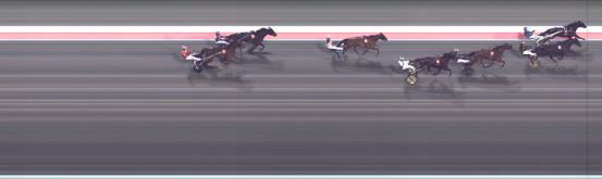 Målfoto for løp 3 på bane BJ den 08.01.2025