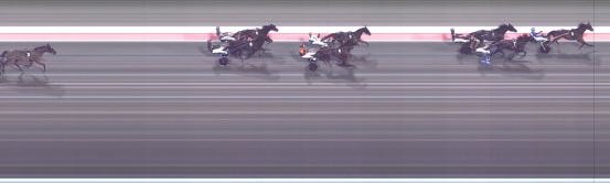 Målfoto for løp 6 på bane BJ den 08.01.2025