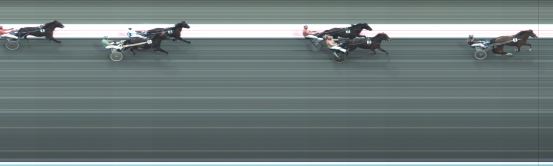 Målfoto for løp 5 på bane BJ den 09.01.2025