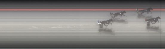 Målfoto for løp 2 på bane BJ den 18.01.2025