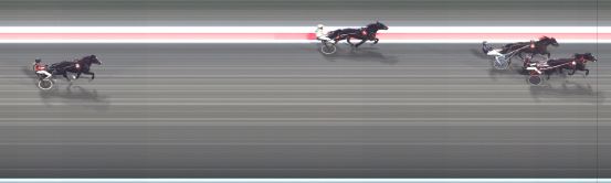 Målfoto for løp 3 på bane BJ den 21.01.2025