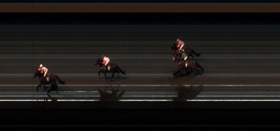 Målfoto for løp 7 på bane BT den 13.02.2014