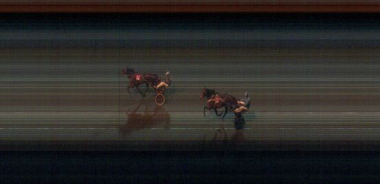 Målfoto for løp 3 på bane BT den 22.10.2015