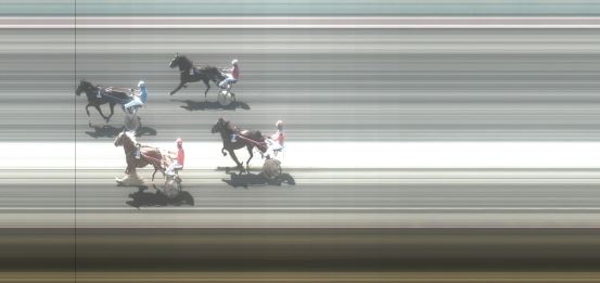 Målfoto for løp 2 på bane BT den 14.06.2016