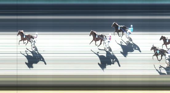 Målfoto for løp 2 på bane BT den 08.10.2016