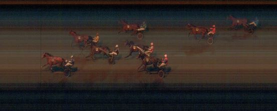 Målfoto for løp 1 på bane BT den 27.10.2016