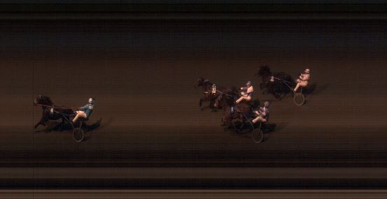 Målfoto for løp 2 på bane BT den 05.01.2017