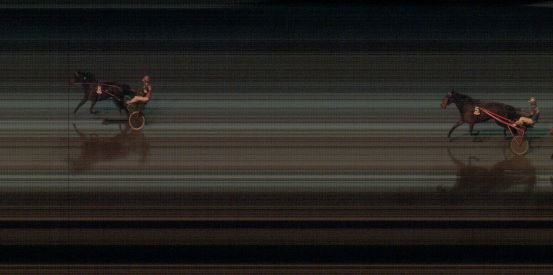 Målfoto for løp 6 på bane BT den 12.01.2017