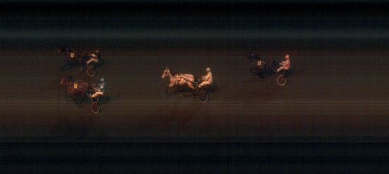 Målfoto for løp 1 på bane BT den 07.12.2017