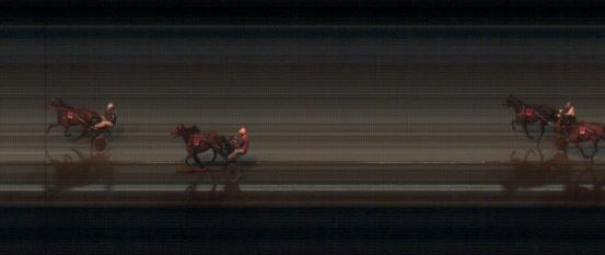 Målfoto for løp 3 på bane BT den 15.02.2018