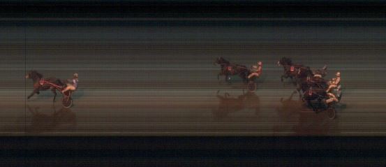 Målfoto for løp 8 på bane BT den 15.02.2018