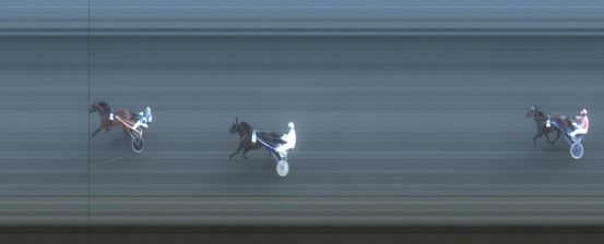 Målfoto for løp 2 på bane BT den 30.08.2018